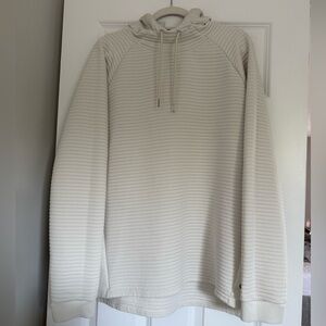 Cream Athletic Hoodie
